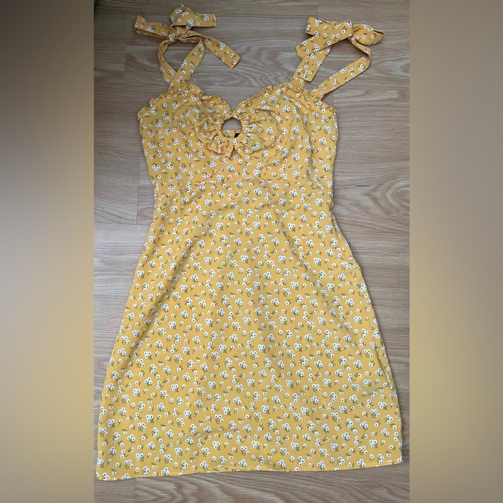Yellow F21 Dress